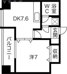 パルナス栄の物件間取画像